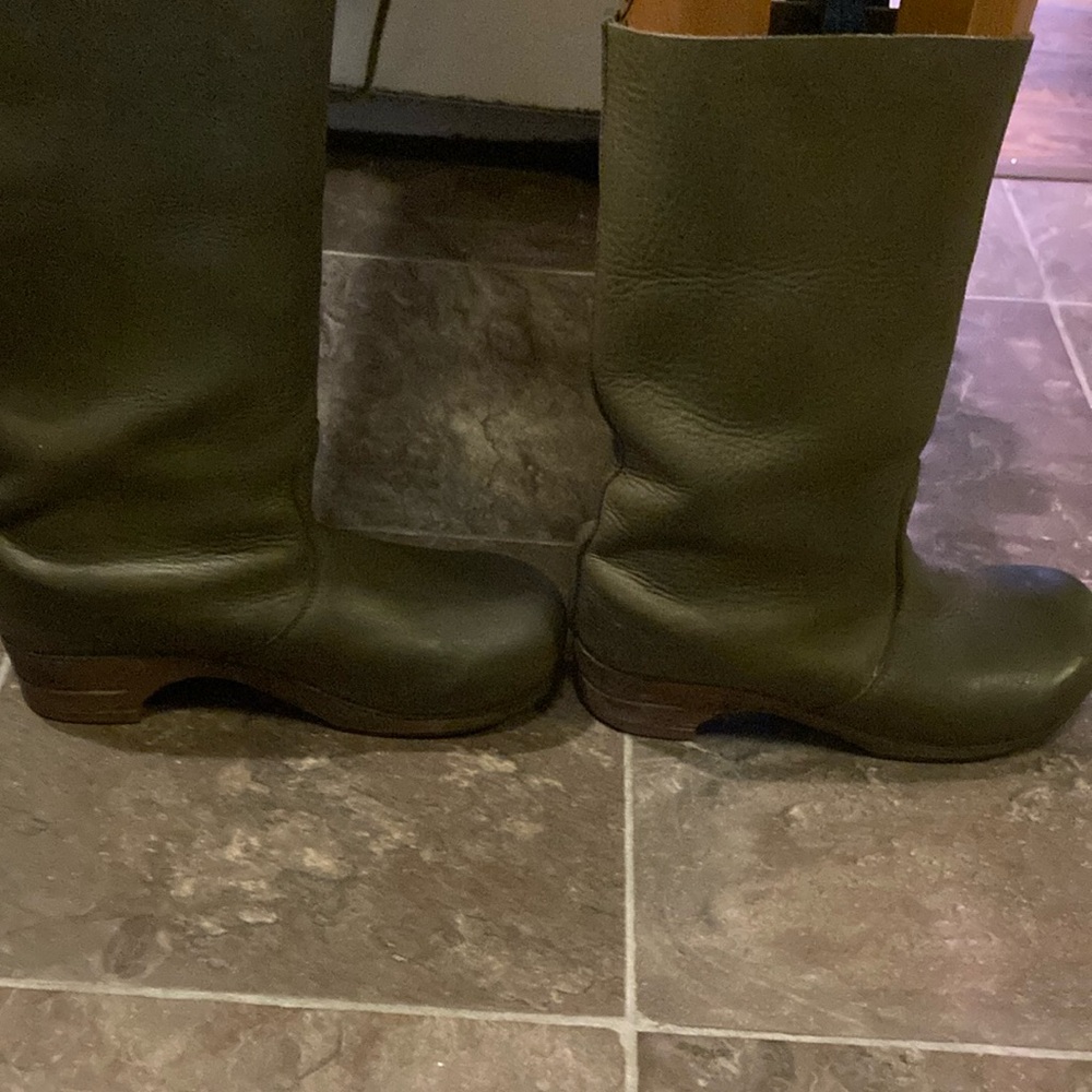 Sanita Heeled Clog Boot